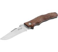 Walther Adventure Folder Wood 5.0610 - Cuchillo de supervivencia (extremadamente afilado y resistente)