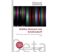 Walther Bronsart von Schellendorff: Doctor of Laws, General of the Infantry (Germany), À la Suite