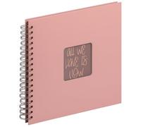 Walther Design Álbum de Espiral 26 x 25 cm Fun Peach Fuzz SA-108-PF