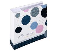 walther design Álbum de Fotos Azul 200 Fotos 10 x 15 cm Amazing Memories ME-486-L