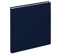 walther design Álbum de fotos azul 26 x 25 cm Lino, Cloth FA-505-U