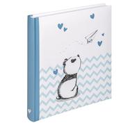 walther design Álbum de fotos azul 28 x 30,5 cm Álbum para bebés, Baby Little Panda UK-281-L