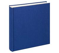 walther design Álbum de fotos azul 30 x 30 cm Lino, Cloth FA-508-L