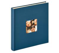 walther design Álbum de fotos azul 33 x 34 cm Álbum autoadhesivo con recorte de cubierta, Fun SK-110-L