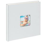 walther design Álbum de Fotos Azul Claro 26 x 25 cm Álbum Espiral con perforación, Fun SA-108-BL
