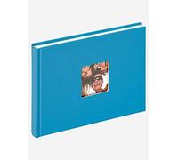 walther design Álbum de fotos Fun FA-207-U Azul océano 22 x 16 cm con recorte de cubierta