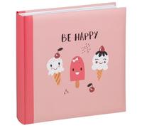 walther design Álbum de fotos Barnalbum rosa, 26x25 cm, Be Happy FA-281-2