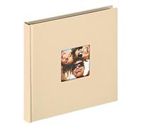 walther design Álbum de fotos crema 18 x 18 cm con recorte de cubierta, Fun FA-199-H