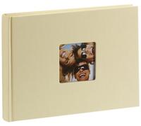 walther design Álbum de fotos crema 22 x 16 cm con recorte de cubierta, Fun FA-207-H