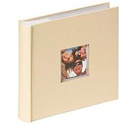 walther design Álbum de Fotos crème 200 Fotos 10 x 15 cm con Recorte de Portada, Fun ME-110-H