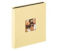 walther design Álbum de Fotos crème 400 Fotos 10x15 cm Álbum insertable con Recorte de Portada, Fun EA-110-H