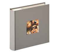 Walther Design-Álbum de nota para insertar Fun, 200 ph. 10x15 cm gris