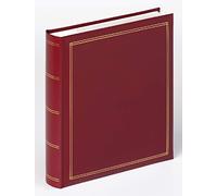 walther design Álbum de fotos Monza, rojo für 200 Fotos 13x18 cm, ME-139-R
