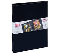 walther design MA-098-B PIMP AND CREATE - Álbum de fotos (15 x 20 cm, vertical, con cordón), color negro