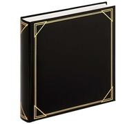 walther design Álbum de fotos Standard MX-200-B negro 30x30 cm polipiel con relieve