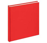 walther design Álbum de fotos rojo 26 x 25 cm Lino, Cloth FA-505-R