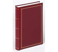 walther design Álbum de fotos Monza, rojo für 300 Fotos 10x15 cm, ME-140-R