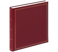 walther design Álbum de Fotos Rojo 34 x 33 cm Repujado Polipiel, Monza FA-260-R