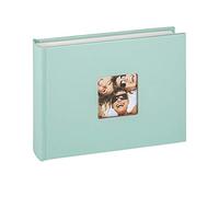 walther design Álbum de fotos verde menta 22 x 16 cm con recorte de cubierta, Fun FA-207-A