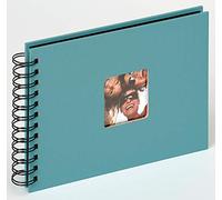 walther design Álbum de fotos verde petróleo 23 x 17 cm álbum en espiral con recorte de portada, Fun SA-109-K