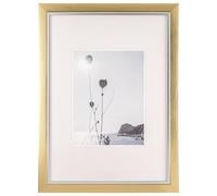 walther design Beyond JI342C Marco de fotos de 29,7 x 42 cm, formato DIN A3, color champán-dorado