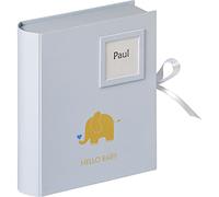 walther design Cajas de almacenaje azul 32 x 32 cm con relieve Baby Animal FB-148-L