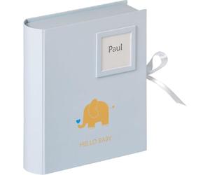 walther design Cajas de almacenaje azul 32 x 32 cm con relieve Baby Animal FB-148-L