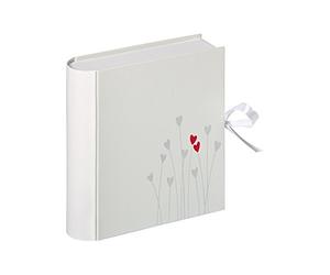 walther design Cajas de almacenamiento blanco con corazón sangrante de boda en relieve FB-202