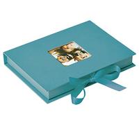 Walther Design Cajas de Almacenamiento Verde petróleo con Recorte en la Tapa, Fun FB-112-K