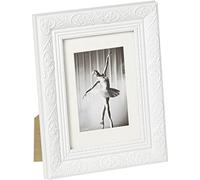 Walther Design CR318W Barock, Marco de madera, blanco, 13 x 18 cm