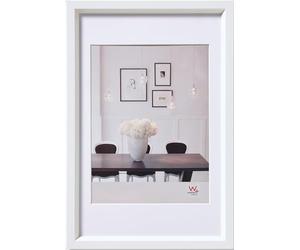walther design ES030W3 Steel Style Marco de fotos de plástico, 20 x 30 cm, paquete de 3 unidades, color blanco