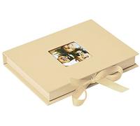 walther design Cajas de almacenaje crema con tapa recortada, Fun FB-112-H