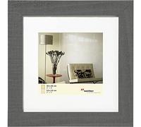 Walther Design HO220D Home, Marco de madera, formatos especiales, gris, 20 x 20 cm
