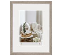 walther design Hygge Marco de fotos, 30 x 40 cm, gris, de madera, NC040D
