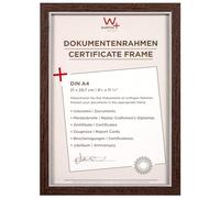 walther design Hygge Marco de fotos, DIN A4 21 x 29,7 cm, de madera de nogal, NC130N