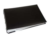 walther design Leder-Einsteckalbum-Walther, Classic, Álbum de Memorias, ME-373-B, para 100 Fotos, Negro