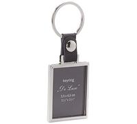 walther design Llavero negro 3,5 x 4,5 cm fabricado en metal Deluxe MR-199-B