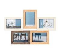 Walther Design EF515M Fiorito, marco de galería de madera, 5 fotos 10x15 cm, mezcla de colores