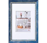 walther design Marco de fotos azul 13 x 18 cm con passepartout, Chalet EL318L