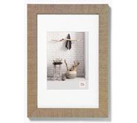 walther design Marco de Fotos Beige 40 x 50 cm con passepartout, Marco de Madera Home HO050C