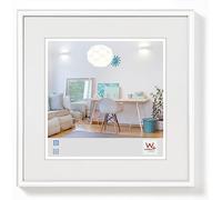 walther design Marco de fotos blanco 10 x 10 cm Marco de plástico New Lifestyle KV010W