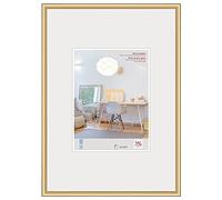 walther design KVX070G New Lifestyle marco de fotos de plástico con cristal acrílico, 50 x 70 cm, dorado