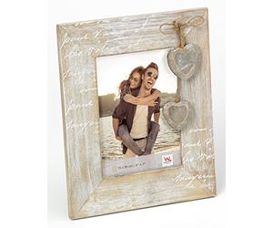 walther design Marco de Fotos marrón 13 x 18 cm Marco de Retrato Le Coeur QH318P