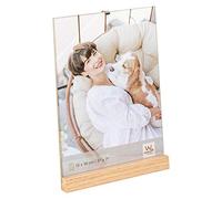 walther design Marco de fotos natural 13 x 18 cm Marco de retrato de madera, Simplicity YQ318P