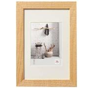 walther design Marco de fotos natural 24 x 30 cm con passepartout, Marco de madera Home HO430H