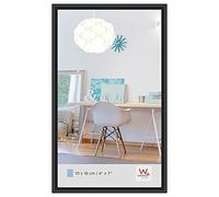 walther design Marco de fotos negro 10 x 18 cm New Lifestyle Marco de plástico KV118B