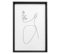 walther design Marco de fotos negro 20x30 cm, Marco de madera Silhouette NW030B