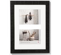walther design Marco de Fotos Negro 2X 10x15 cm galería con Passe-partout, Home Marco de Madera HO215B