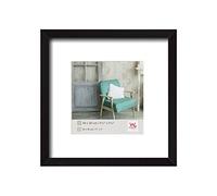 walther design Marco de fotos negro 30 x 30 cm con passepartout, Marco de madera Stockholm EA330B