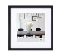 Walther Design ES440B Steel Style, Marco De Plástico, 40x40 cm, Negro